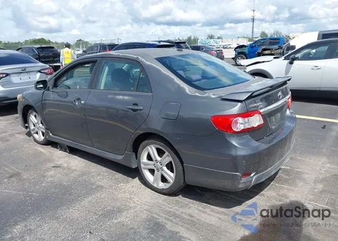 2013 Toyota Corolla S from USA, damaged, VIN 2T1BU4EE4DC955484